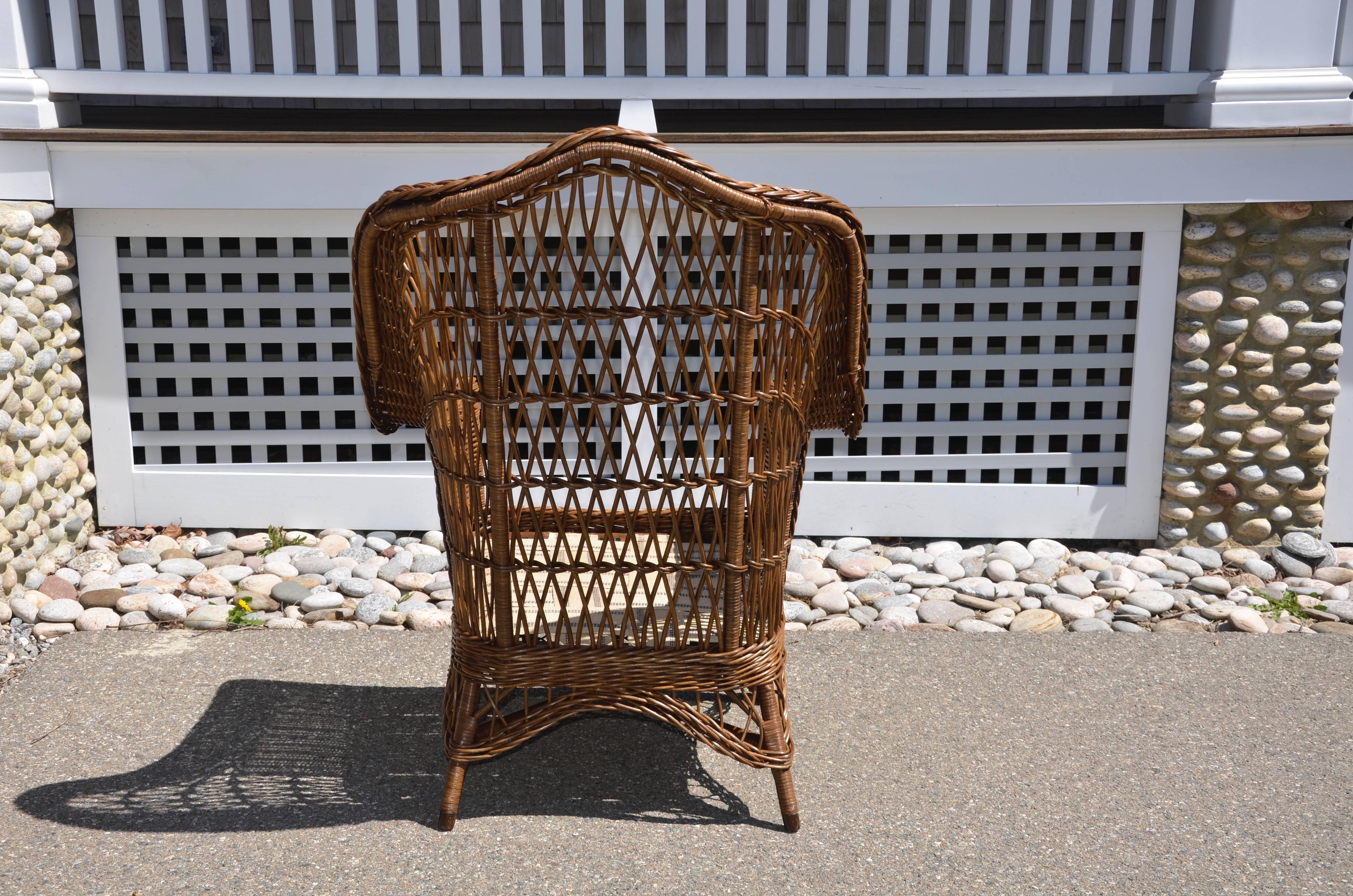 heywood-wakefield vintage wicker furniture