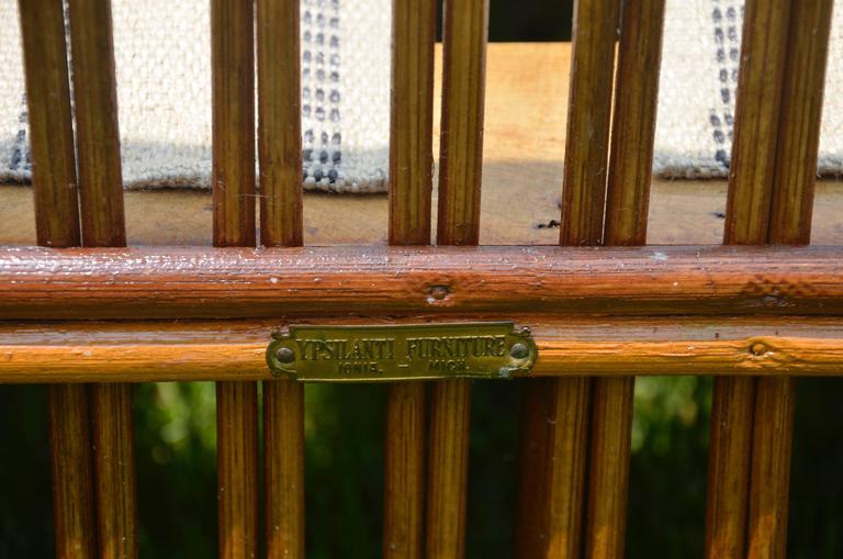 Antique Ypsilanti Stick Wicker Daybed at 1stDibs