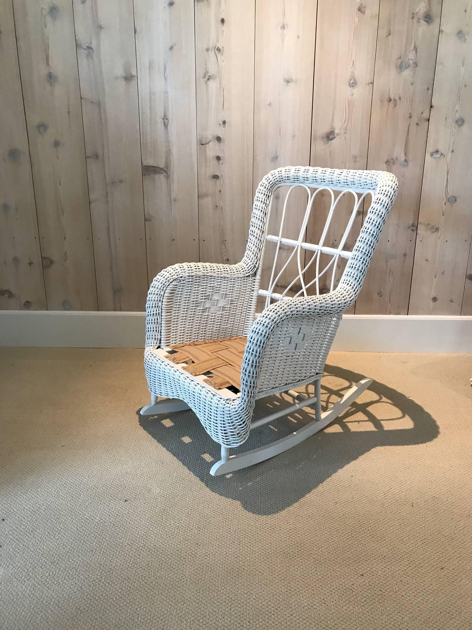 vintage wicker chairs