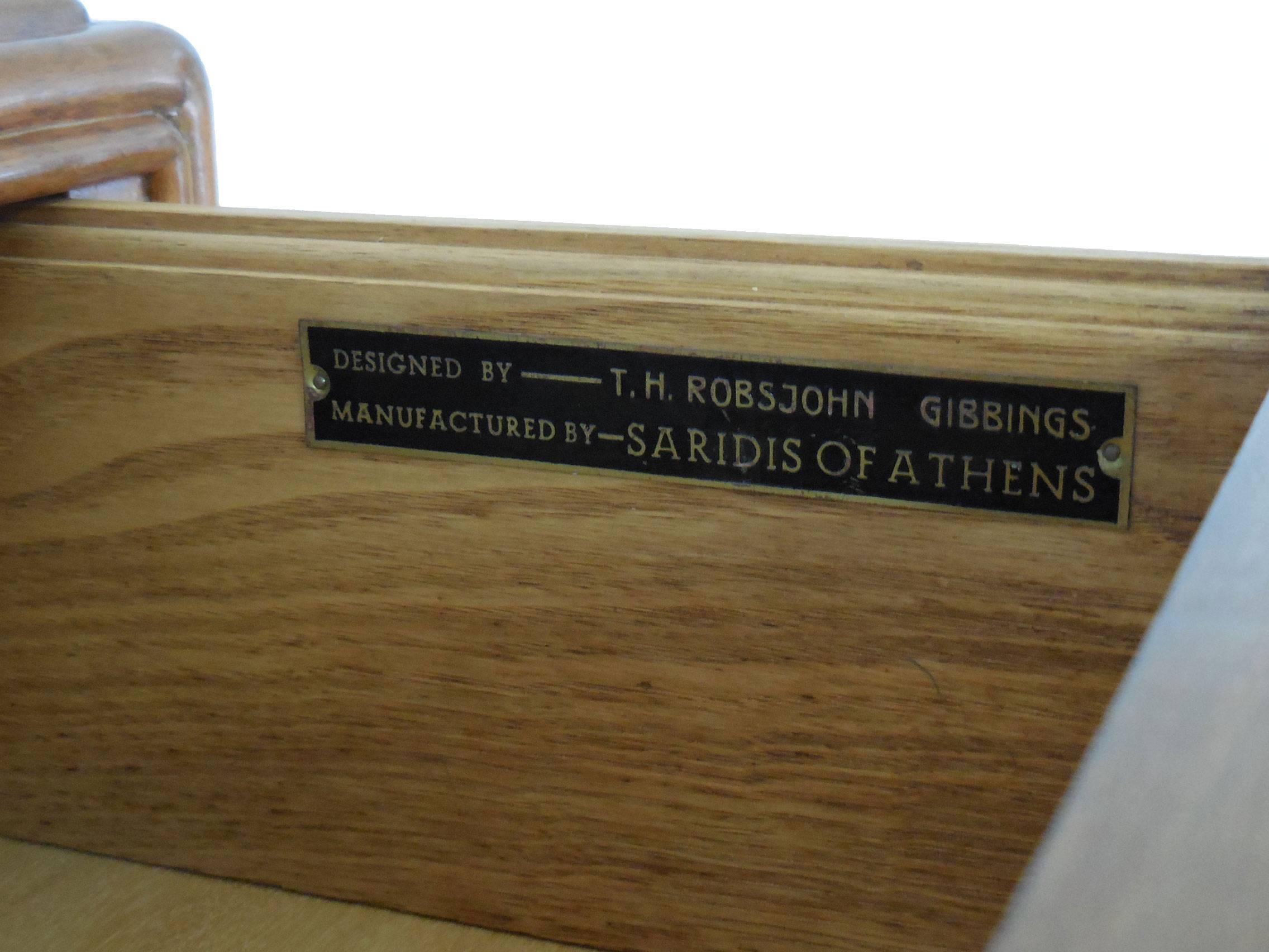 Mid-20th Century Rare Robsjohn Gibbings Side Table for Saridis