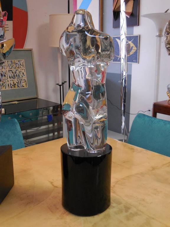 Monumental Loderano Rosin Nude Murano Sculpture For Sale At 1stdibs