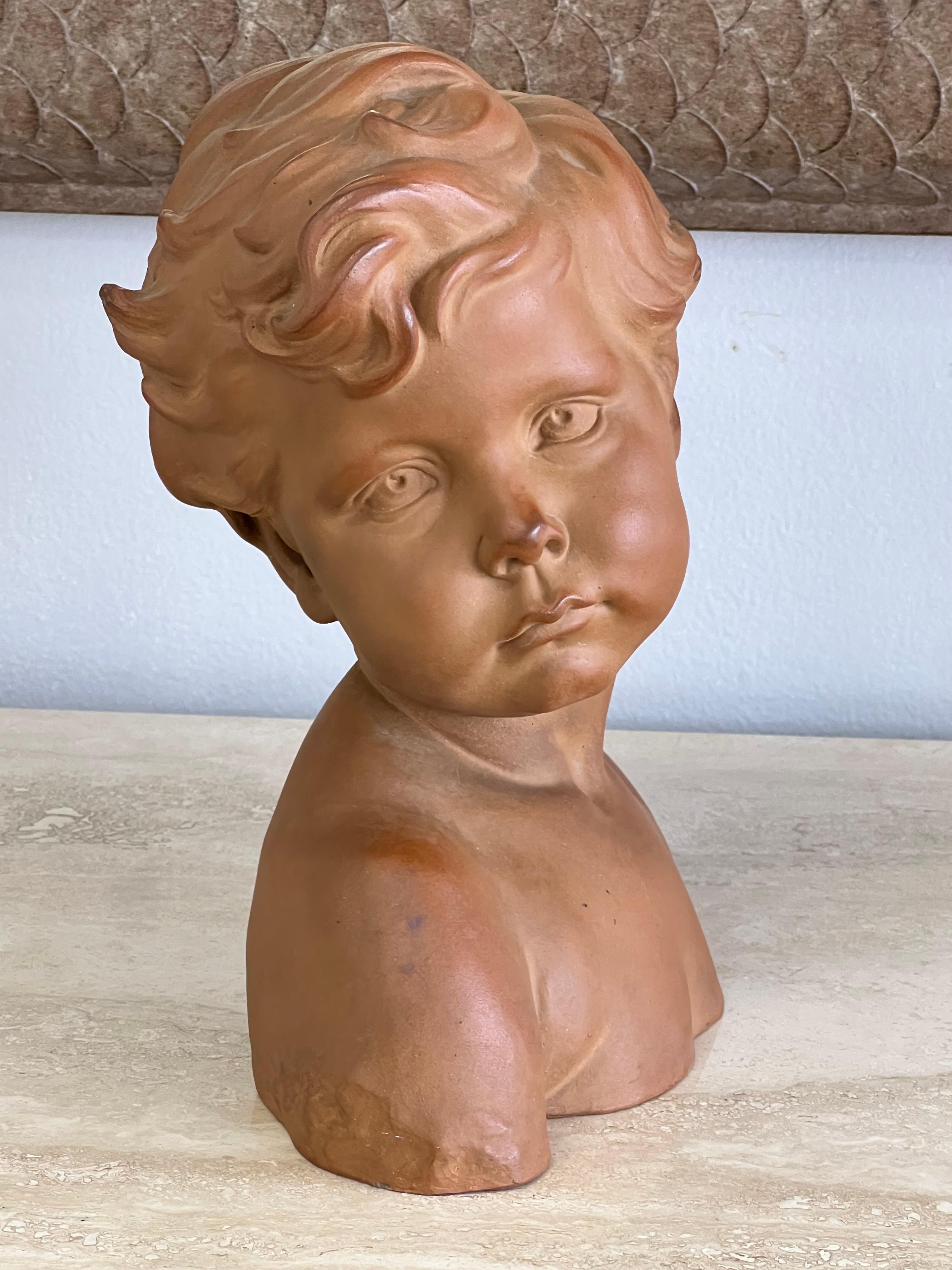 Busto di Aime Jules Dalou, scultura in bisquit di Sèvres in vendita 3