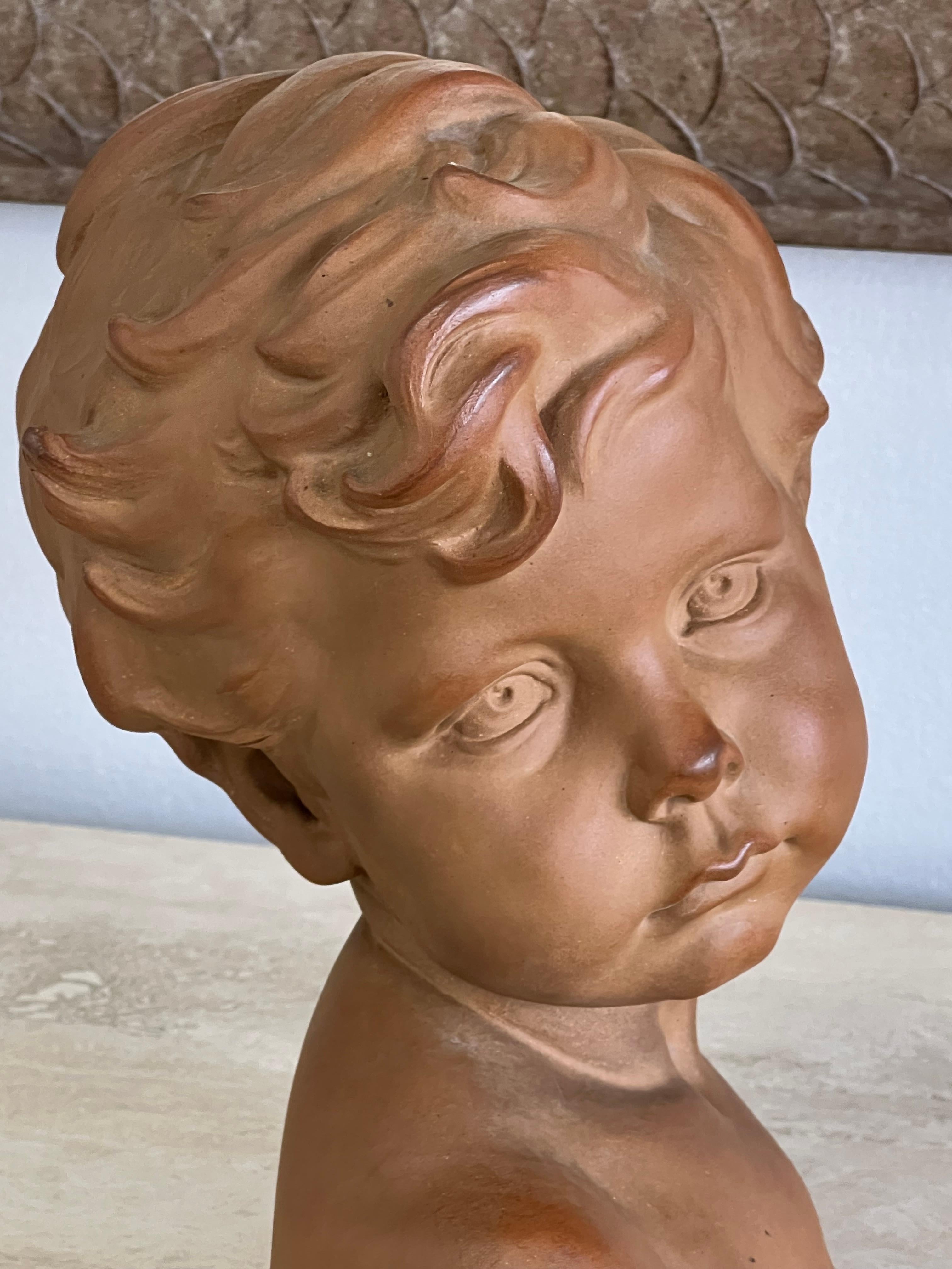 Busto di Aime Jules Dalou, scultura in bisquit di Sèvres in vendita 7