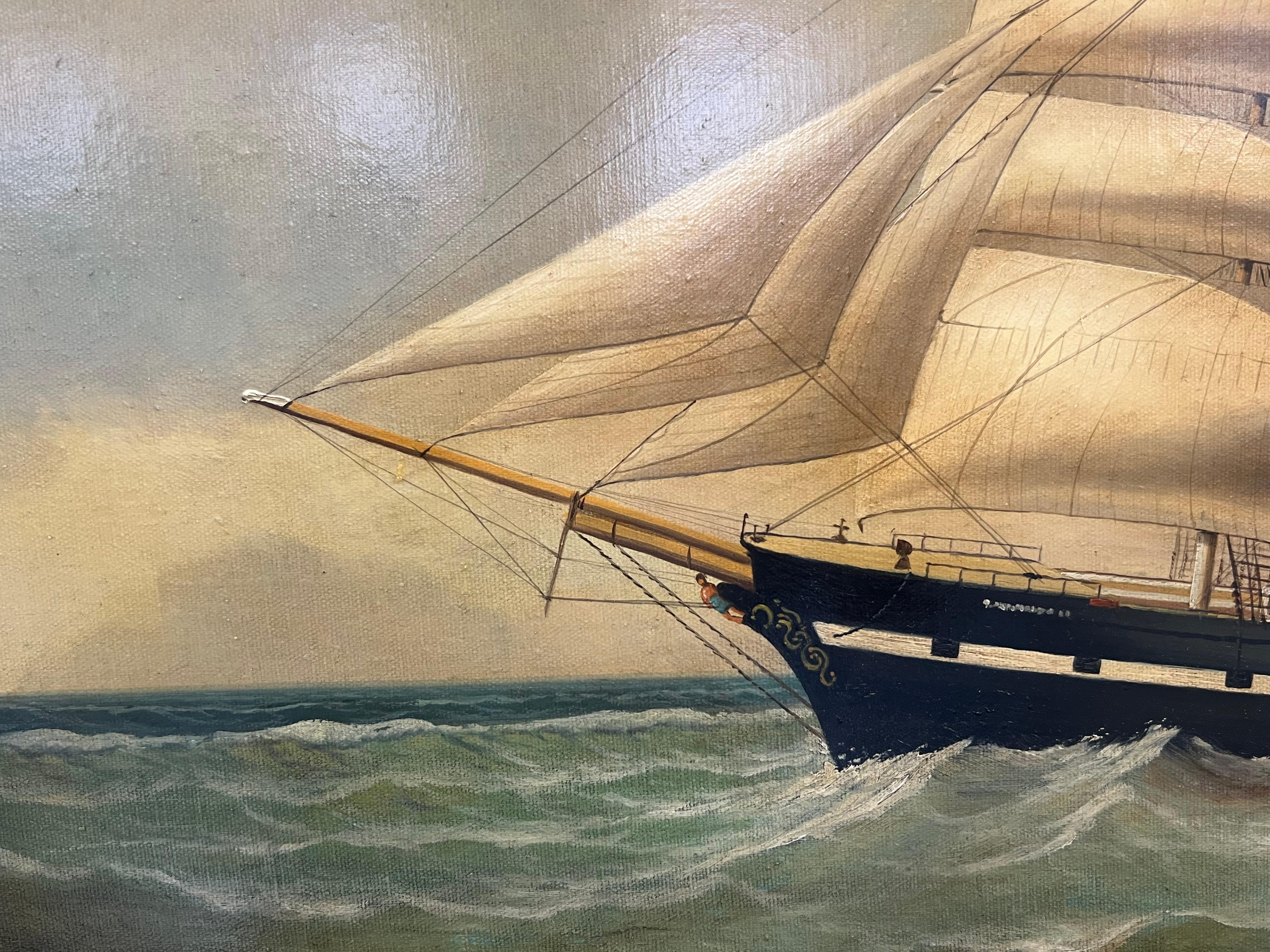 D Tayler Nautische Clipper Yacht Regatta im Angebot 6
