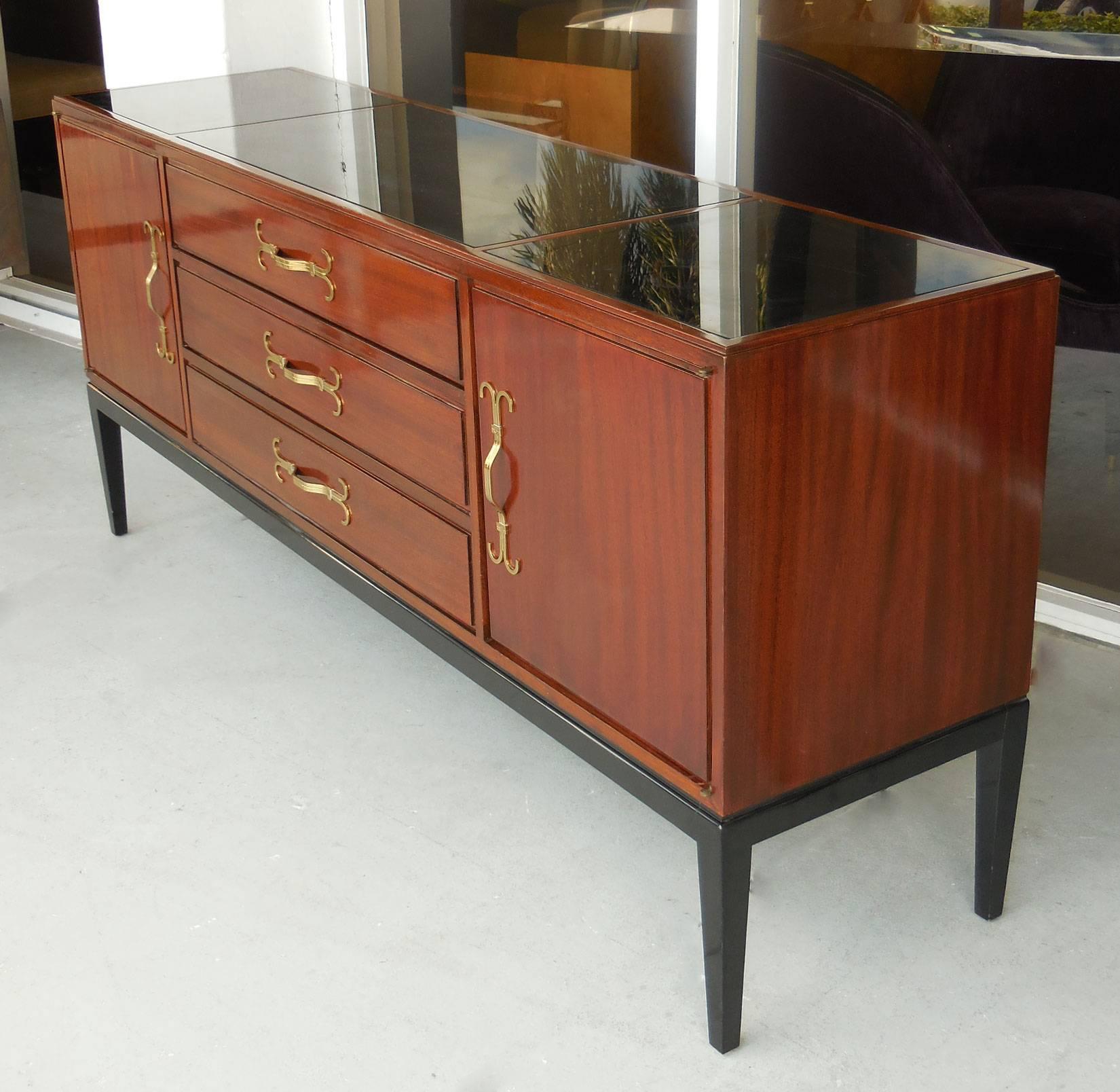 Mid-20th Century Tommi Parzinger Elegant Sideboard-Console Credenza