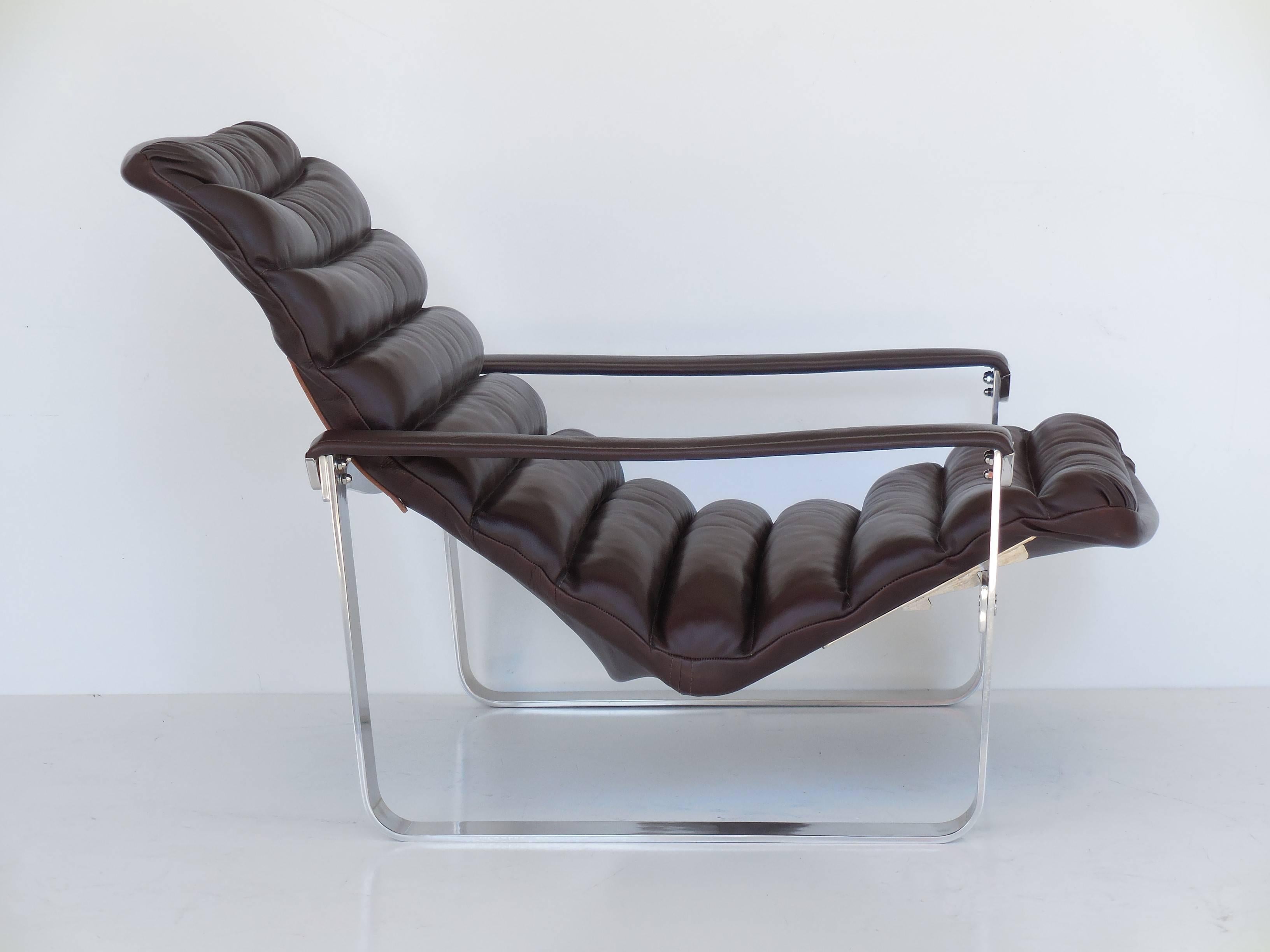Late 20th Century Ilmari Lappalainen Pair of Adjustable Pulkka Chairs