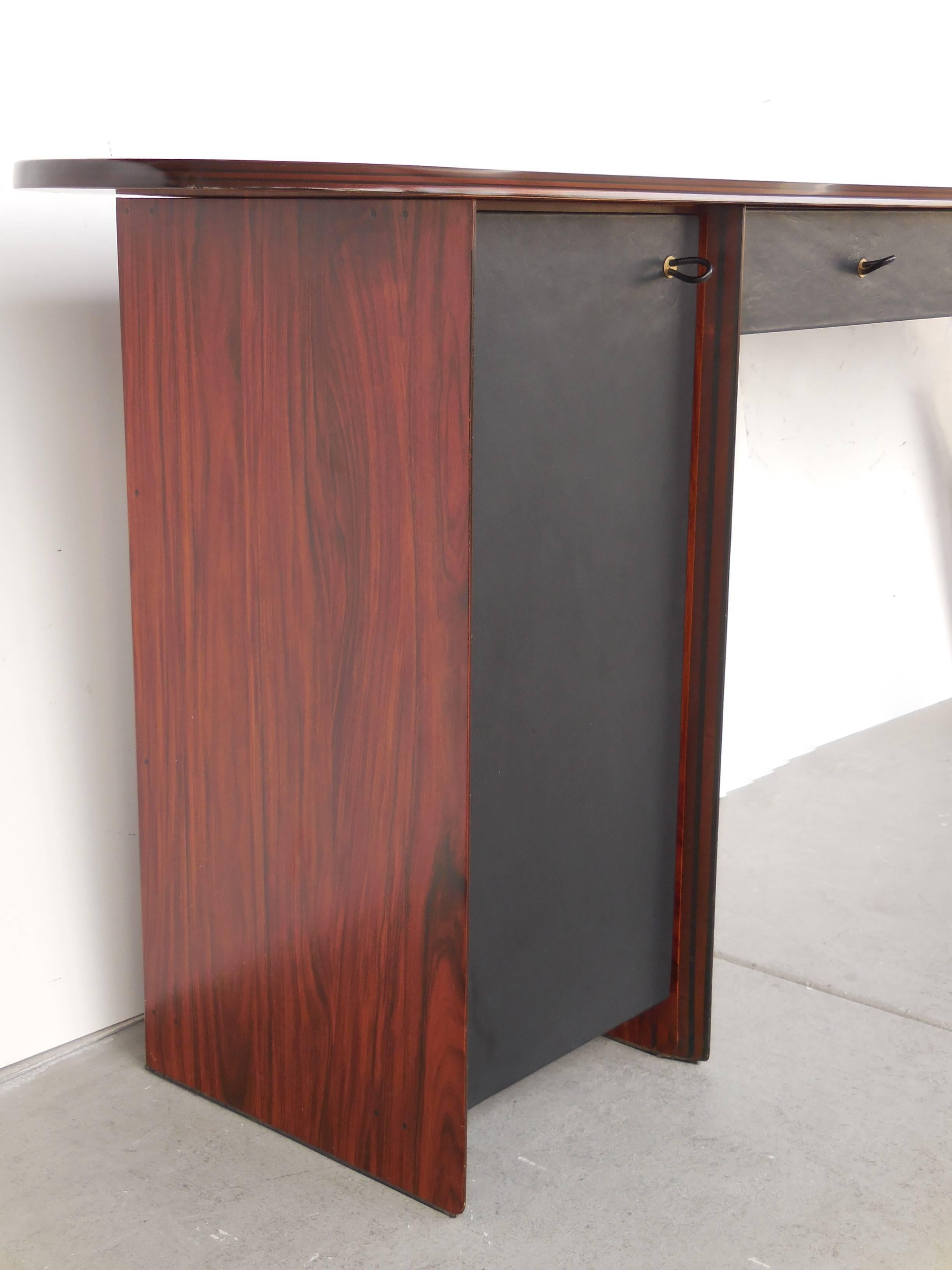 Late 20th Century Rosewood Antona Console by Afra and Tobia Scarpa for B & B