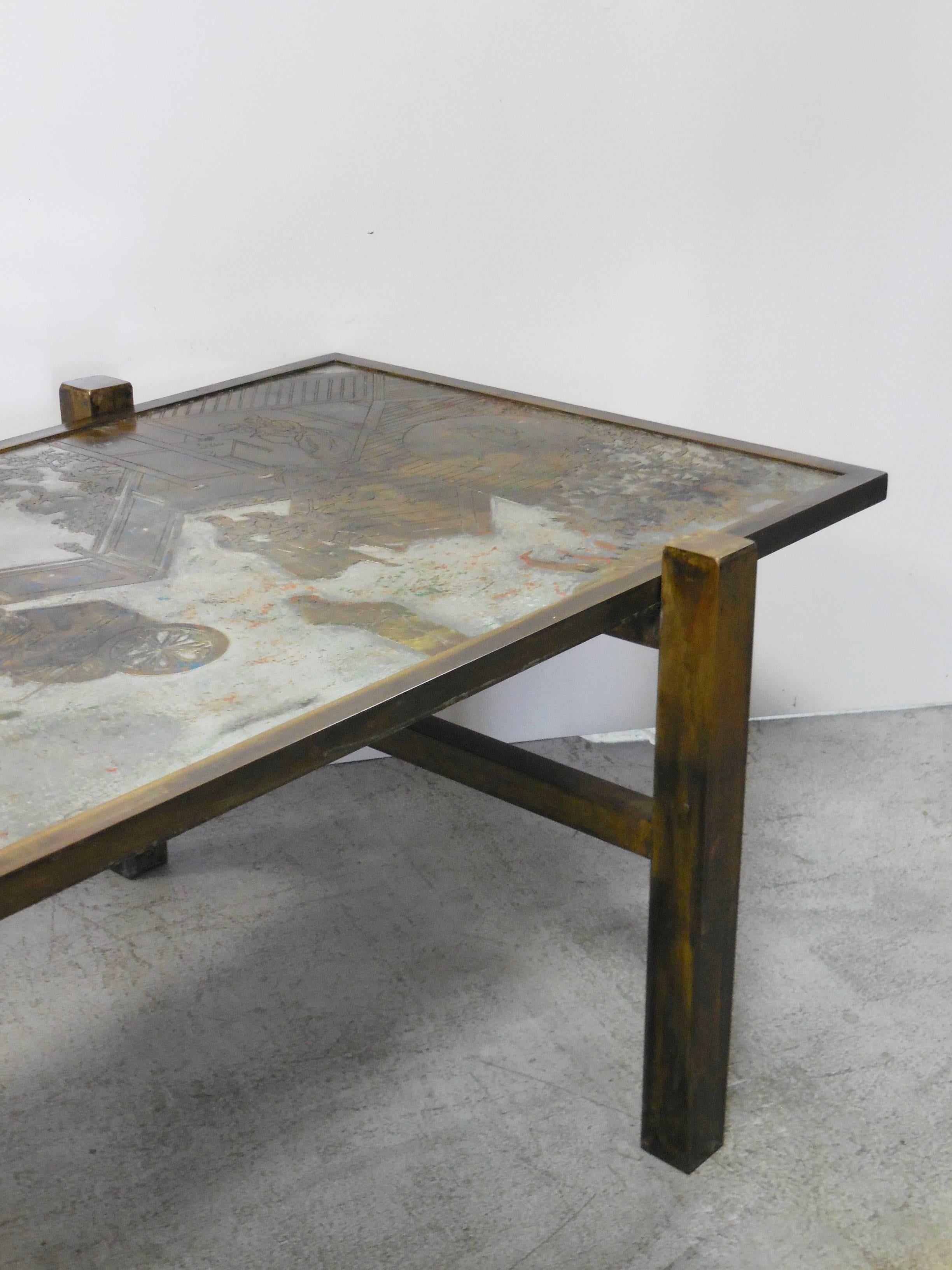 Late 20th Century Tao Coffee Table by Philip and Kelvin LaVerne