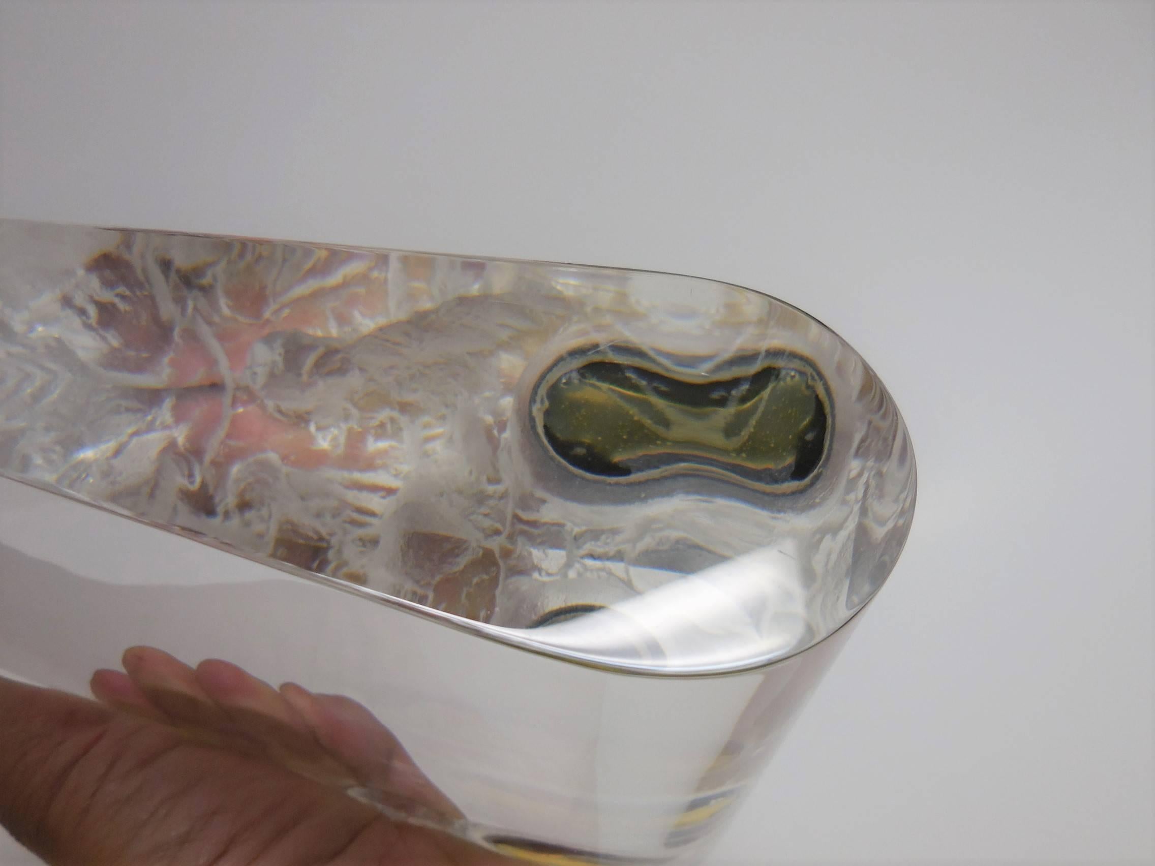 Lighthouse Crystal and Bronze Sculpture by Steuben 2