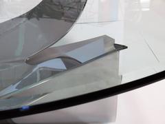 Stainless Steel Cocktail Table by Ron Seff