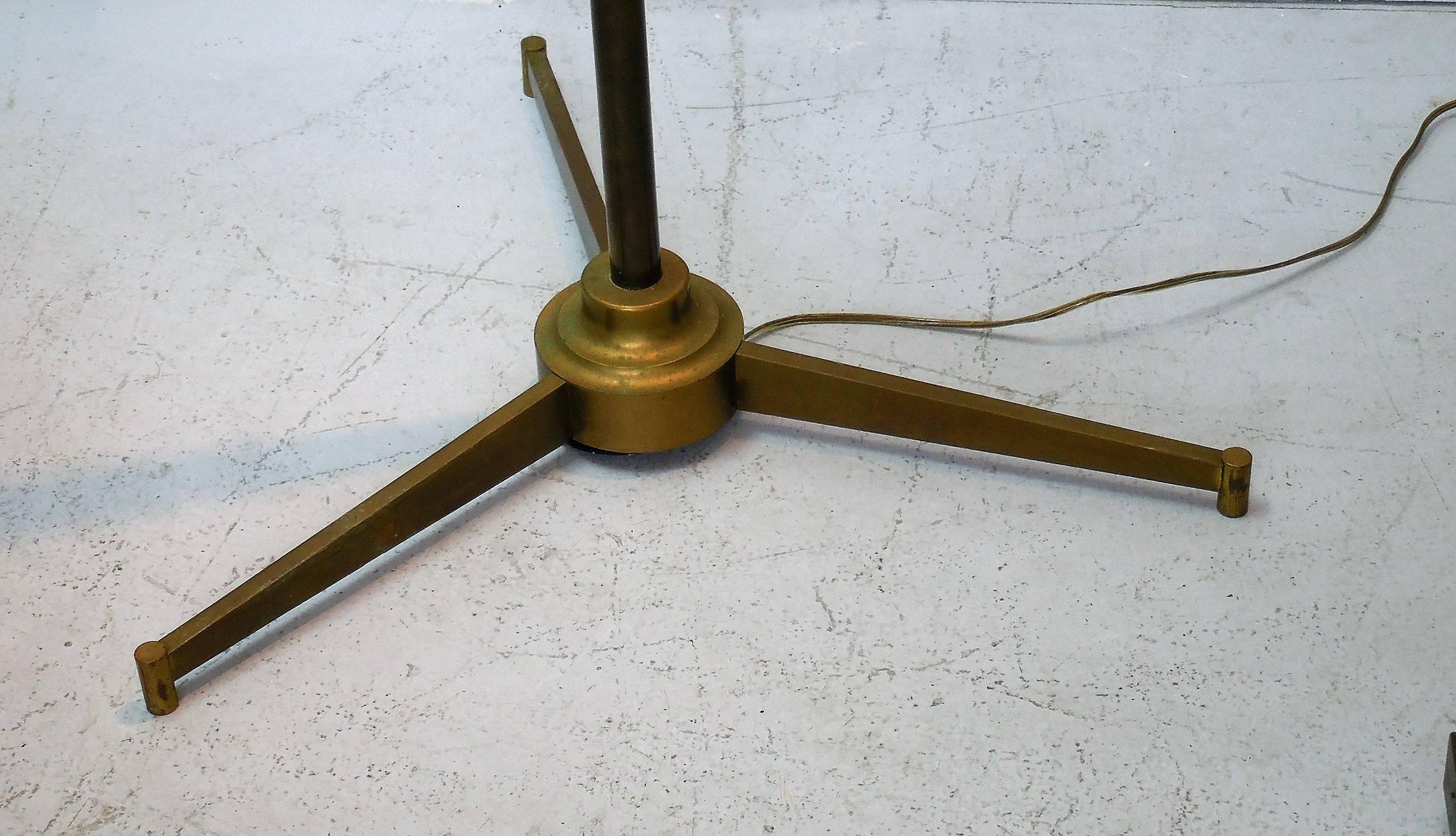 Arredoluce Signed Easel Floor Lamp by Angelo Lelli, 1950s 2