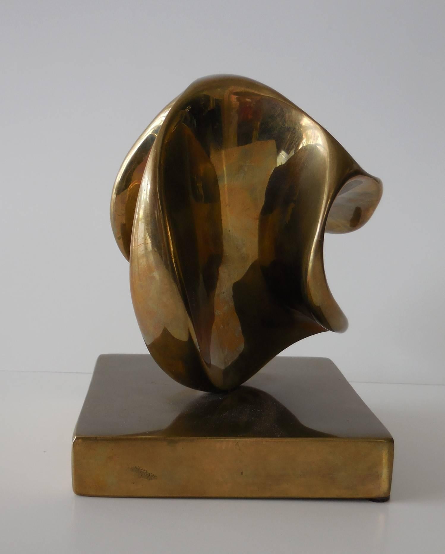 Late 20th Century Modern Bronze Sculpture by Eli Karpel