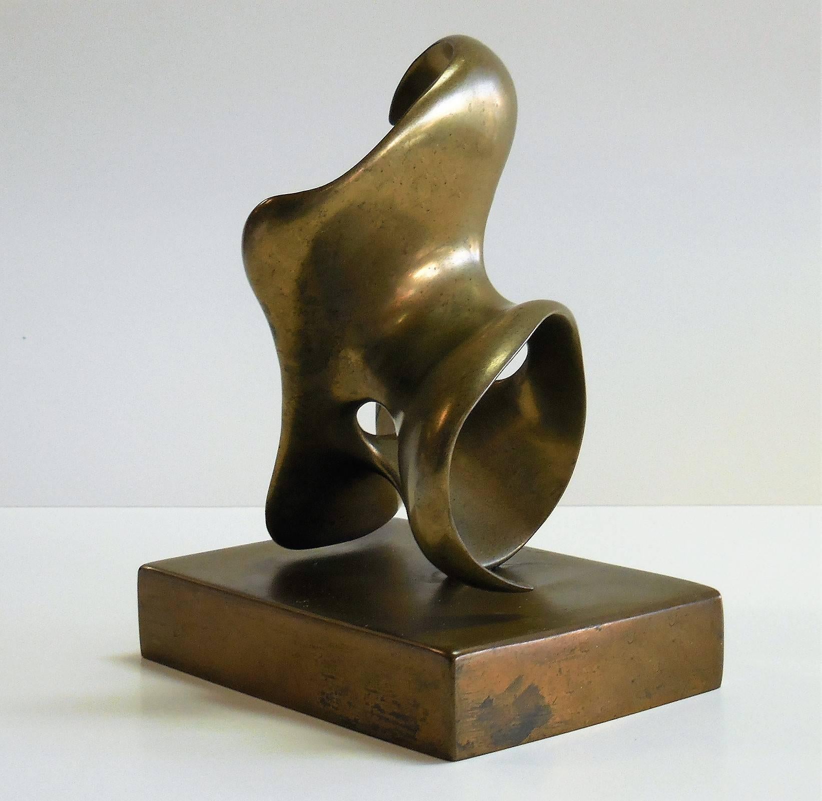 American Abstract Modern Sculpture by Eli Karpel