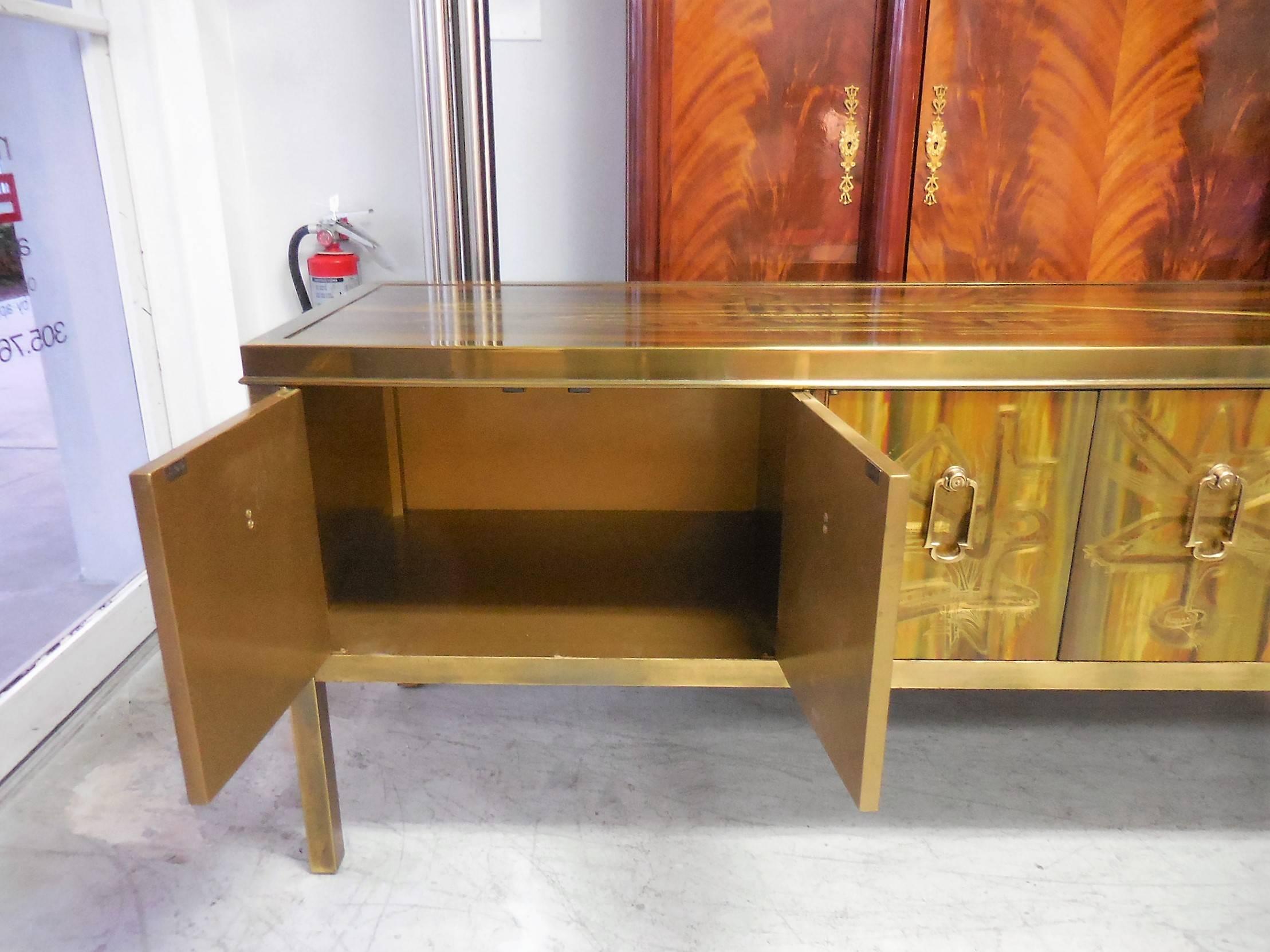 Mastercraft Abstract Sideboard Console by Bernhard Rohne 3