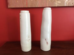 Edmund de Waal Pair of Porcelain Celadon Jars