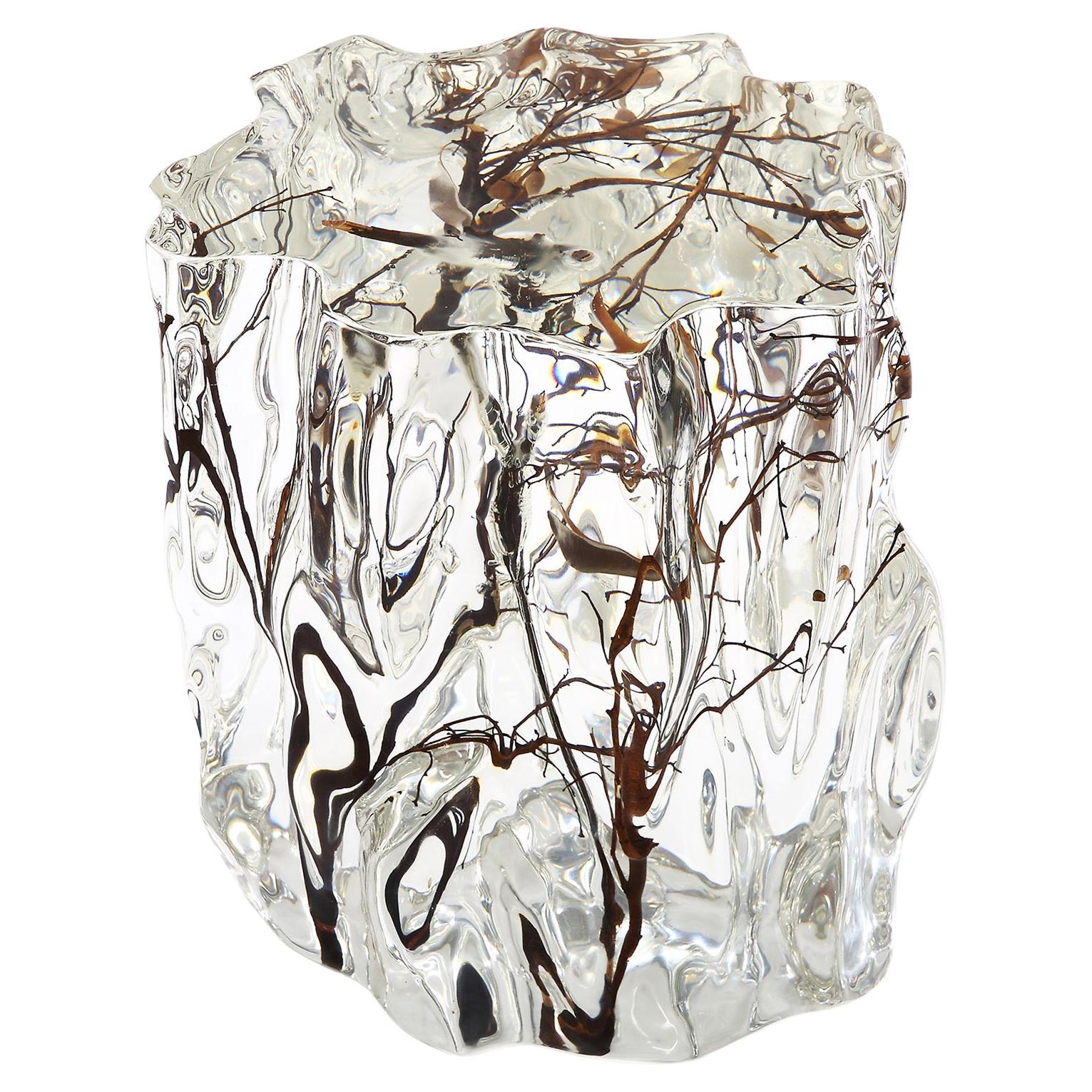 Fauteuil de salon jumeau en cristal par GORDON GU en vente