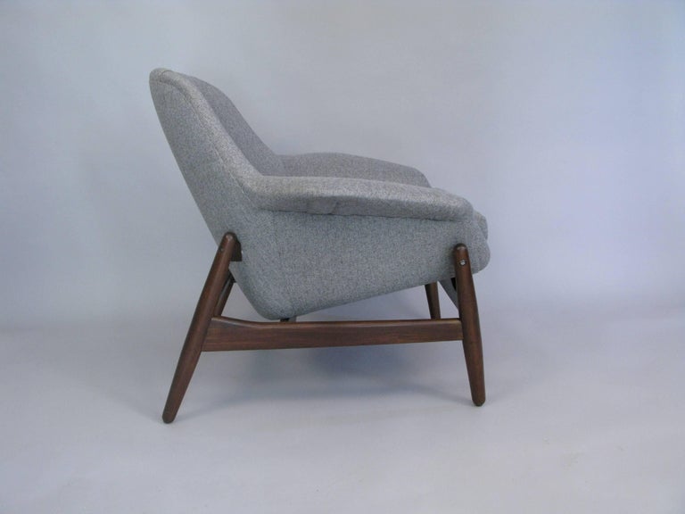Pair of Midcentury George Tanier Selection Danish Lounge Chairs at 1stDibs