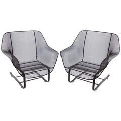 Original 1950s "Sculptura" Lounge Garden Chairs by Woodard 1