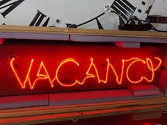 Vintage Neon Sign “No Vacancy”
