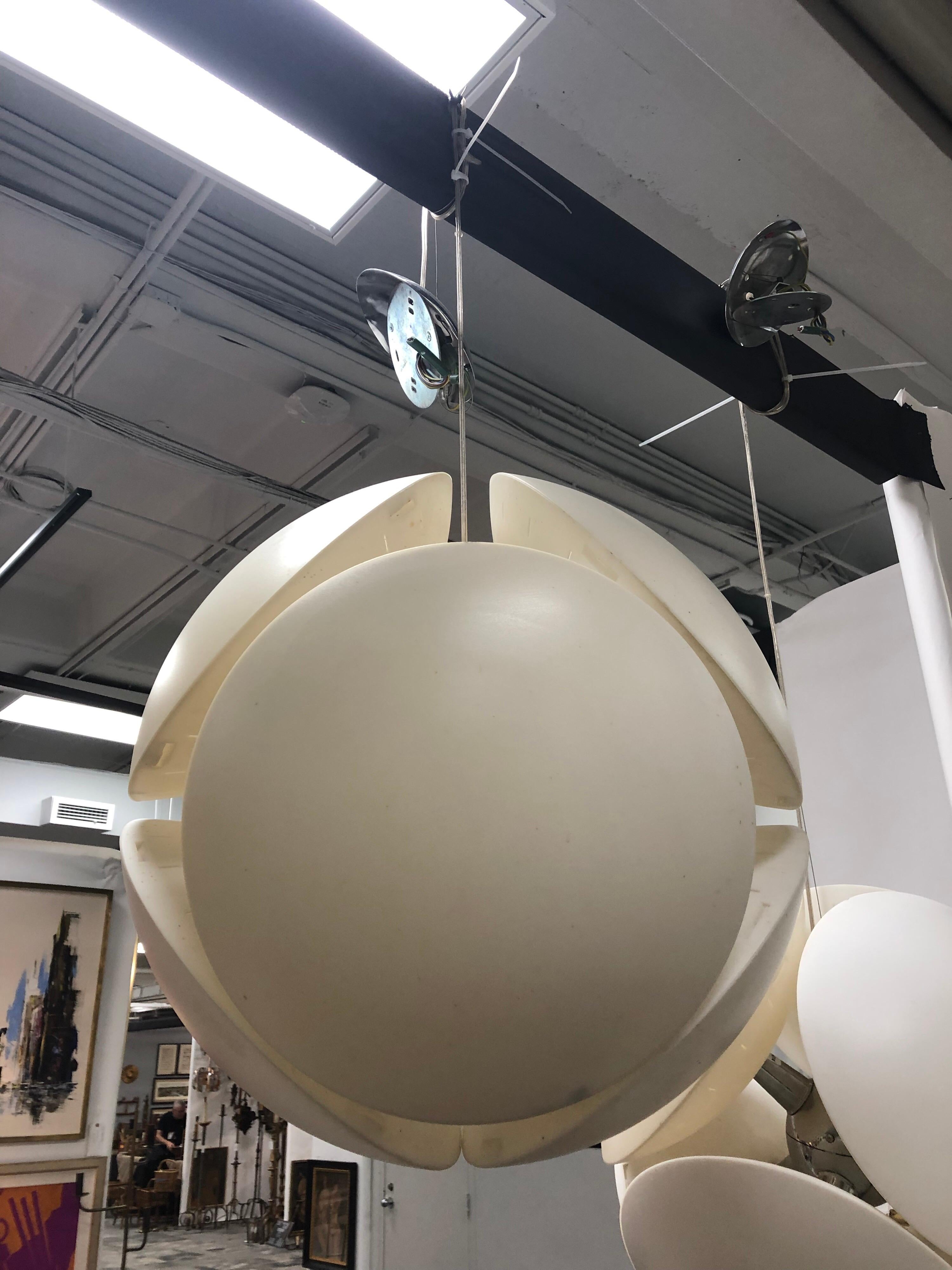 Chrome Modern Italian Sputnik Pendant by Foscarini, 2 Available For Sale