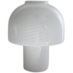 Large Murano Mushroom Table Lamp by Vistosi