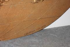 Handmade 3D World Map Sculpture