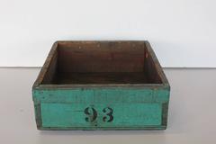 Vintage American Industrial Wood Bin