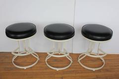 Mid-Century Swivel Stools by Shaver Howard