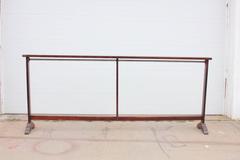 1920s American School Wood Coat Rack