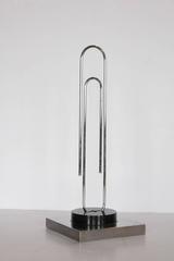 Mid-Century Paper Clip Metal Sculpture