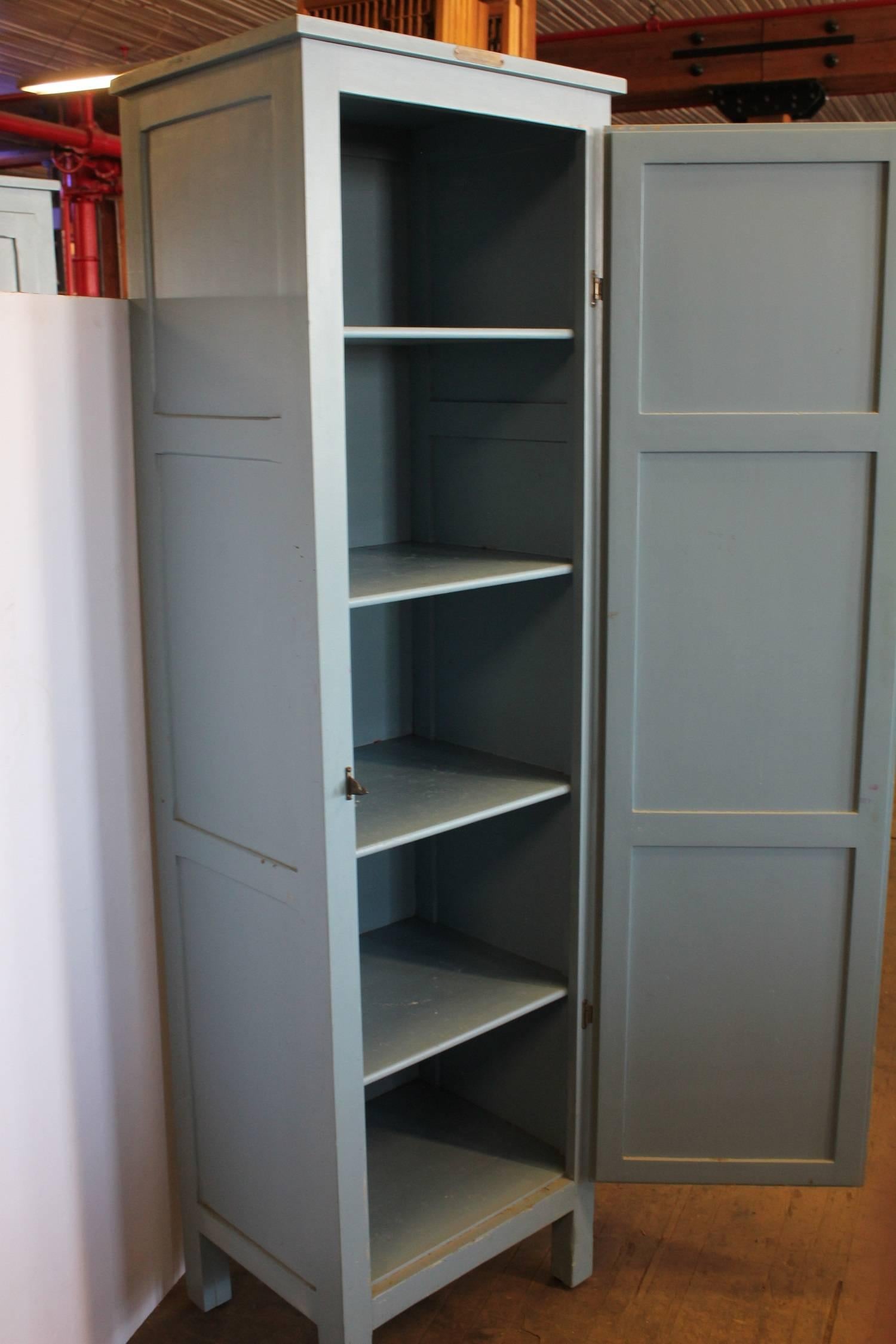 Vintage Marshall Field's wood locker. We have two available. Listed price or one locker.