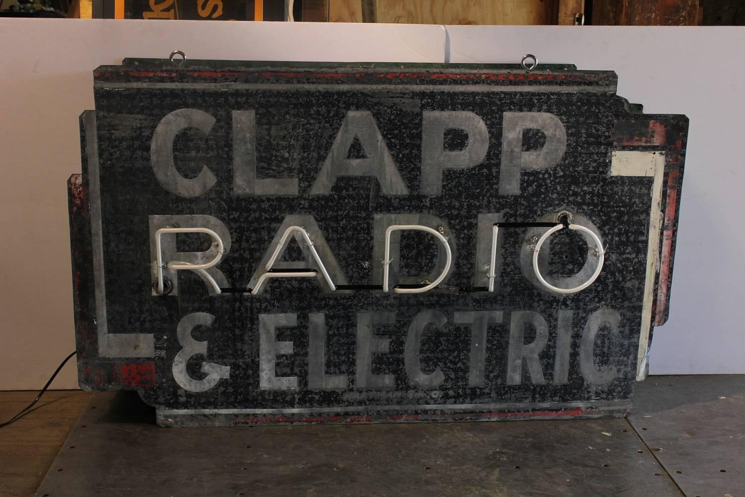1930s RADIO neon sign.