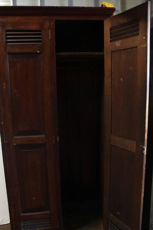 Antique American School Wood Lockers For At 1stdibs Antique American School Wood Lockers