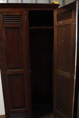 Antique American School Wood Lockers