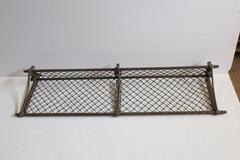 Antique American Train Luggage Rack