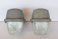 Large Industrial Holophane Wall Sconces