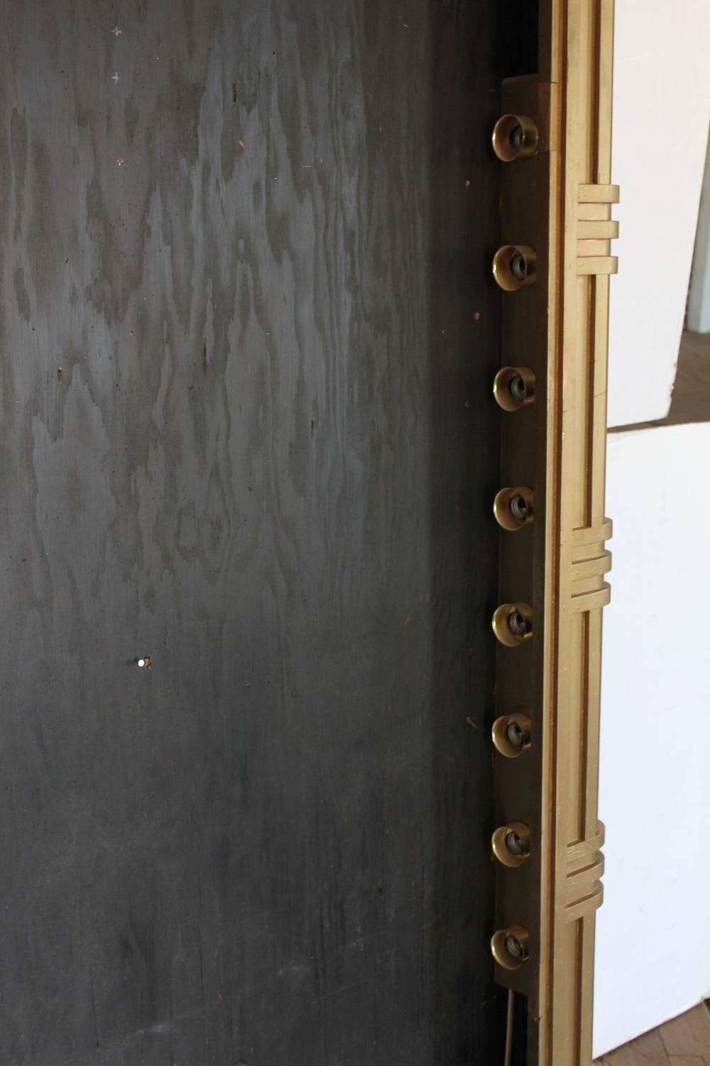 Art Deco Large 1920s American Theater Light Up Marquee