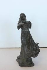 Antique Bronze Figurine by Bessie Potter Vonnoh