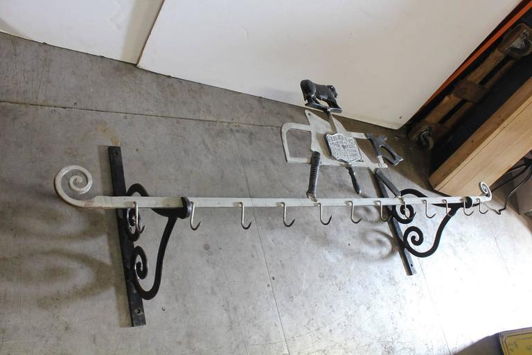 Antique American Butcher/Meat Rack By Gloeklers at 1stDibs