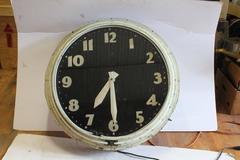Large 20th Century Neon Clock by Modern Clock Advertising Co.