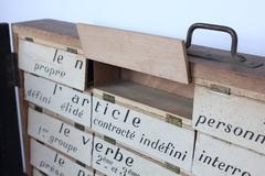 French School Language Box, 1900s