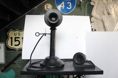 1970s over Sized Pop Art Telephone Sculpture by Iris Adler