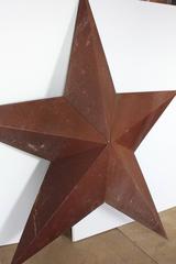 1930s American Folk Art Metal Star Sculpture