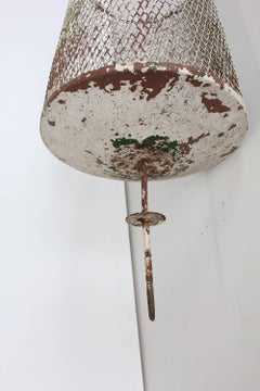1930s Golf Course Metal Basket