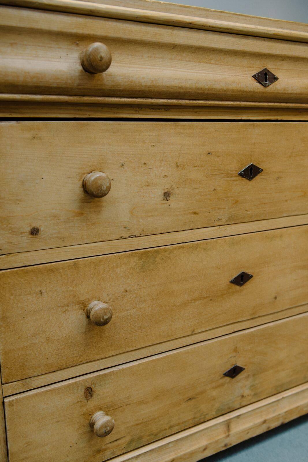 British 19th Century English Pine Dresser