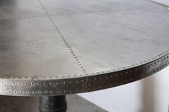 Antique Bistro Cast Iron Table