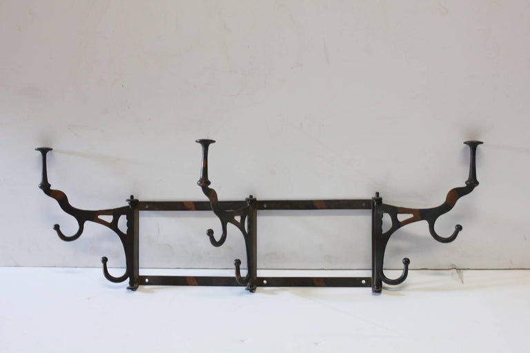 Antique Coat And Hat Wall Rack Two Available