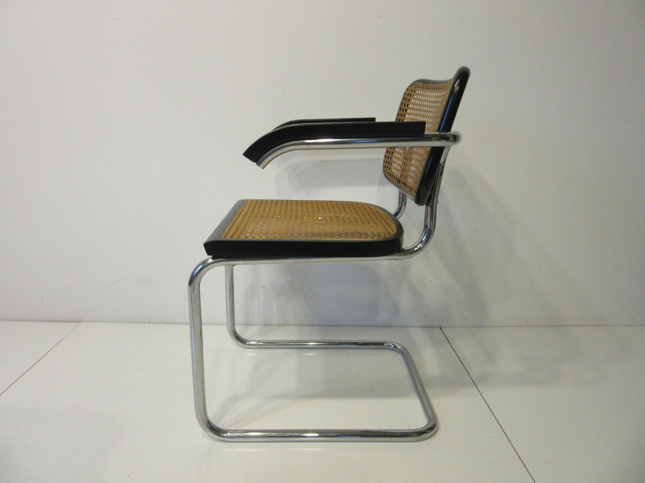 Italian Marcel Breuer Cesca Armchairs Italy