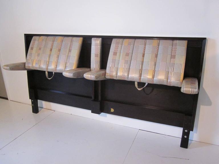Edward Wormley and Dunbar Reclining King Headboard at 1stdibs