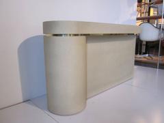 Karl Springer styled Console Table